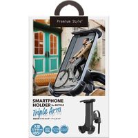 PGA 自転車用 スマートフォンホルダー [アームタイプ] PG-BYHLD02SAN 1個