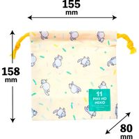 学研ステイフル 11ぴきのねこ 巾着ミニ まんぷく K06027 1セット(5枚)（直送品）