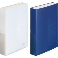 リヒトラブ クリヤーブック<soeru> A4S 100ポケット フロストクリヤー N8105-1 1冊