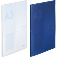 リヒトラブ クリヤーブック<soeru> A3S 20ポケット フロストクリヤー N8133-1 1セット(2冊)