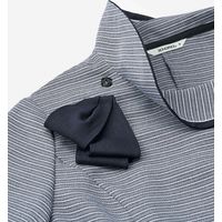 ボンマックス BONOFFICE オーバーブラウス ネイビー 19号 AJ0849-38-19（直送品）