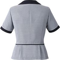 ボンマックス BONOFFICE オーバーブラウス ブルー 13号 AJ0850-36-13（直送品）