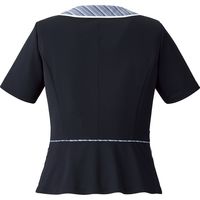 ボンマックス BONOFFICE オーバーブラウス ネイビー 11号 AJ0853-8-11（直送品）