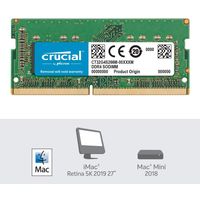 増設メモリ Mac向け DDR4-2666 32GB Crucial クルーシャル  SODIMM forマック Apple 永久保証 PCメモリ 1個