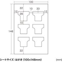 サンワサプライ 手作りストラップキット・Tシャツ型 JP-ST04N 1個