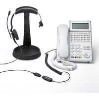 サンワサプライ 電話用ヘッドセット(片耳タイプ) MM-HSRJ03 1個（直送品）