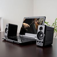 サンワサプライ マルチメディアスピーカー MM-SPL6BKN 1個