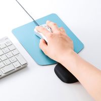 サンワサプライ 低反発リストレストミニ(ブラック) TOK-MU2NBK2 1個