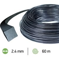 オレゴン ナイリウム スクエア 太さ:2.4mm×長さ:60m 109521E 1個（直送品）