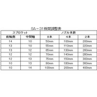 啓文社製作所 真空播種機(手押し) SA-31　1台（直送品）