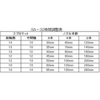 啓文社製作所 真空播種機(手押し) SA-32　1台（直送品）
