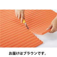 マスセット 安全クッションシート ブラウン 30366 1セット