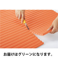 マスセット 安全クッションシート グリーン 30365 1セット