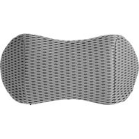 クラスアップ クッション ランバーサポート ウレタン メッシュ 低反発 グレー 387520 1個（直送品）