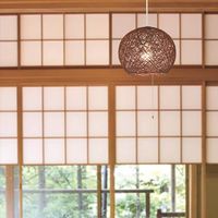 キシマ アバカ ペンダントライト Brown1灯 GEM-6947 1台（直送品）