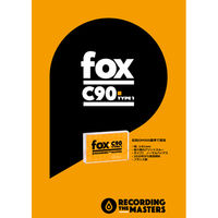 磁気研究所 RECORDING THE MASTER FOXオーディオカセットテープ 90分 HDAT90FOX1P 1個