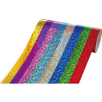 トーヨー プリズムテープ 装飾テープ 113700　1セット（8色入）