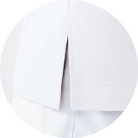 ルコックスポルティフ ジャケット ホワイト×ネイビー 5L UQW1059-5-5L 1枚　白衣（直送品）