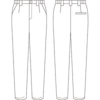 住商モンブラン パンツ メンズ ダークネイビー 裾上げ 72-1369Z 1枚　スクラブ（直送品）