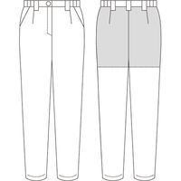 住商モンブラン パンツ レディス ダークネイビー 裾上げ 73-2269Z 1枚　スクラブ（直送品）