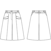 住商モンブラン フレアパンツ レディス ホワイト OM701-10 1枚　スクラブ（直送品）