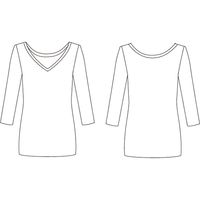 住商モンブランインナーレディス　７．２分袖オフホワイトOM901-11_LL（直送品）