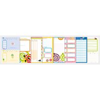 学研ステイフル しましまぐるぐる 育児ダイアリー D14013 1セット(3冊)（直送品）