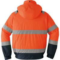 Asahicho（旭蝶繊維） E78000 高視認ブルゾン 蛍光オレンジ 6L 1枚（直送品）