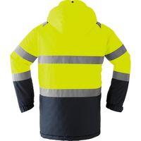 Asahicho（旭蝶繊維） E78100 高視認コート 蛍光オレンジ 3L 1枚（直送品）