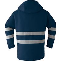 Asahicho（旭蝶繊維） E79100 セーフティコート オレンジ 4L 1枚（直送品）