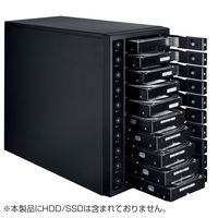 【在庫限り終了】裸族のスカイタワー HDDケース 内蔵HDD10台搭載可/最大180TB/CRST1035U32CIS センチュリー 1個