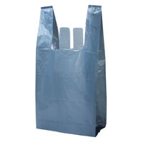 取っ手付き においカット ポリ袋 8L 1パック（20枚入） ストリックスデザイン ゴミ袋　グレー