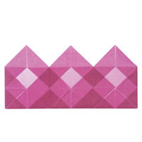 クラサワ 折り紙 ひかりとり紙 15×15cm ぴんく P0202-7 1袋（50枚入）