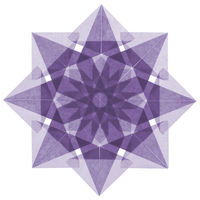 クラサワ 折り紙 ひかりとり紙 7.5×7.5cm うすむらさき P0201-8 1袋（100枚入）