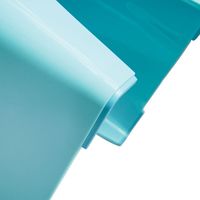 シンカテック ヒューバス HU-BL バススツールh30 青 1個（直送品）