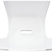 シンカテック ヒューバス HU-W バススツールh20 白 1個（直送品）