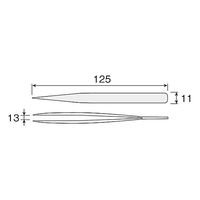 ホーザン ピンセット Pー87 P-87 1セット（7個：1個×7） 61-0487-02