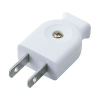 朝日電器 平型キャップ ホワイト A-22H(W) 1セット(25個) 62-8563-72（直送品）