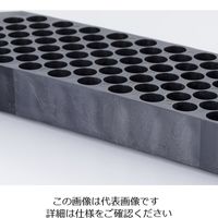 アズワン アイビス(R)エコラック96 1.5~2.0mL 96本 ブラック IN1521-902BL 1セット(7個) 1-7025-01（直送品）