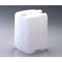 三宝化成 角型手提瓶(ポリエチレン製) 10L 5-040-01 1セット(2本)（直送品）