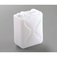 伸和 ポリタンク 10L廃液缶 ひとつ口 3-5939-01 1セット(2個)（直送品）