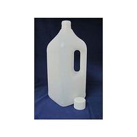 日本メデカルサイエンス ハンディボトル角型 3000ml BHLー3000 1セット(5本) 61-3518-52（直送品）