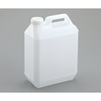 アズワン 角型ボトル(脈動防止タイプ)4LS型 エアー抜き 2-585-01 1セット(6個)（直送品）