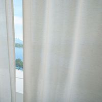 スミノエ コルネ セミオーダー レースカーテン リントネ 1000×2490mm ナチュラルホワイト １セット(2枚入)（直送品）