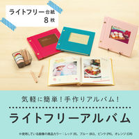 セキセイ ライトフリーアルバム フレーム(グリーン) XP-5308-30 1セット(1冊×2)