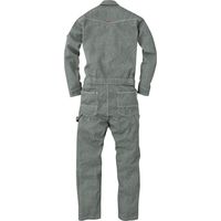 【GRACE ENGINEER'S】 GE-105ツナギ　ブラックヒッコリー　Ｌ 105-20 1着（直送品）