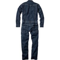 【GRACE ENGINEER'S】 GE-340ストレッチライトツナギ　ヒッコリー　SS 340-19 1着（直送品）