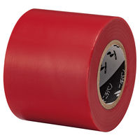ニチバン ビニールテープ 幅50mm×長さ10m 赤 VT-501 1巻