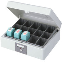 シャチハタ スチール印箱 中型 IBS-02（わけあり品）