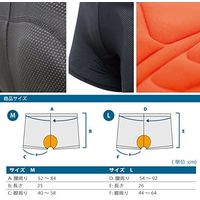 GORIX メッシュインナーパンツ3Dパッド　M GSG-boxer 1個（直送品）